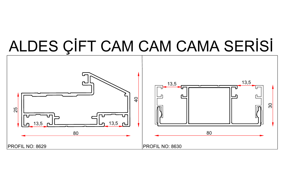 Optima Çift Cam Kesiti
