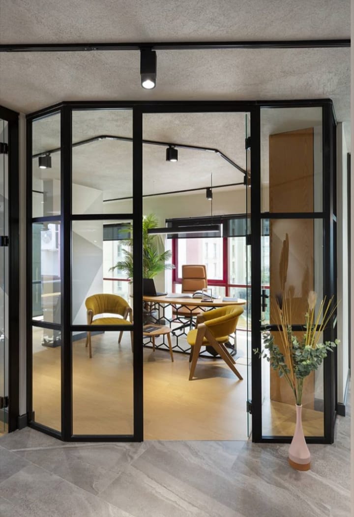 MAFFA C40 Loft Çerçeveli Cam Bölme